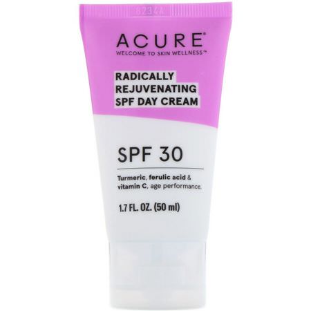 Acure Day Moisturizers Creams - 日間保濕霜, 面霜, 面部保濕霜, 美容