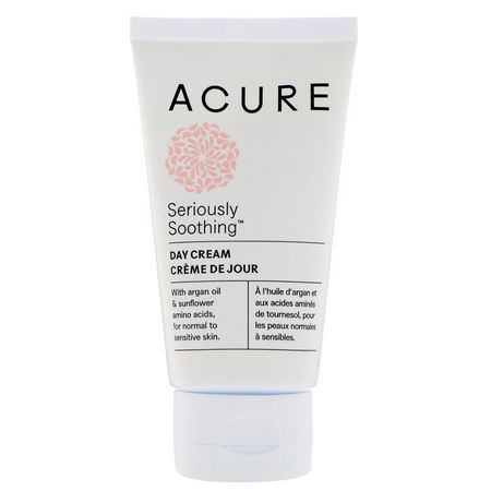Acure Day Moisturizers Creams Argan Oil - Argan油, 日間保濕霜, 面霜, 面部保濕霜