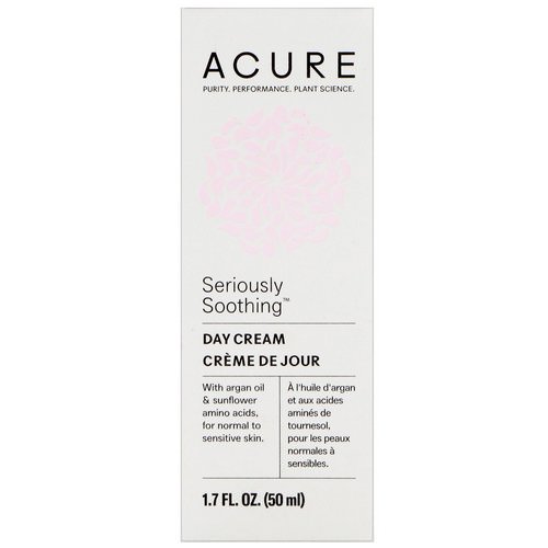 Acure, Seriously Soothing, Day Cream, 1.7 fl oz (50 ml) Review