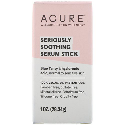 Acure, Seriously Soothing, Serum Stick, 1 oz (28.34 g) Review
