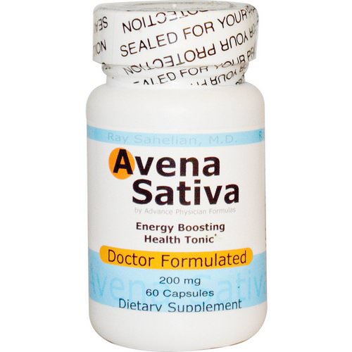 Advance Physician Formulas, Avena Sativa, 60 Capsules Review