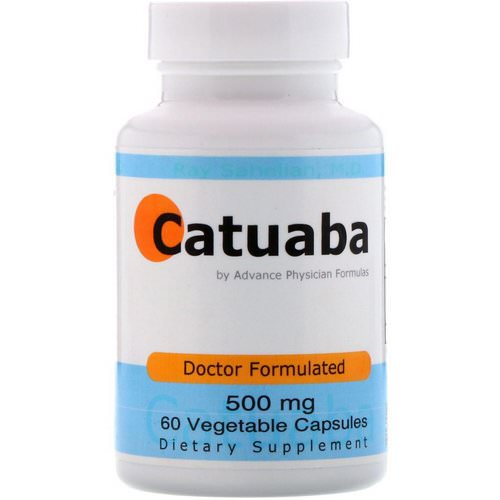 Advance Physician Formulas, Catuaba, 500 mg, 60 Vegetable Capsules Review