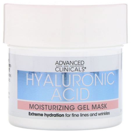 Advanced Clinicals Hydrating Masks - 保濕面膜, 果皮, 面膜, 美容