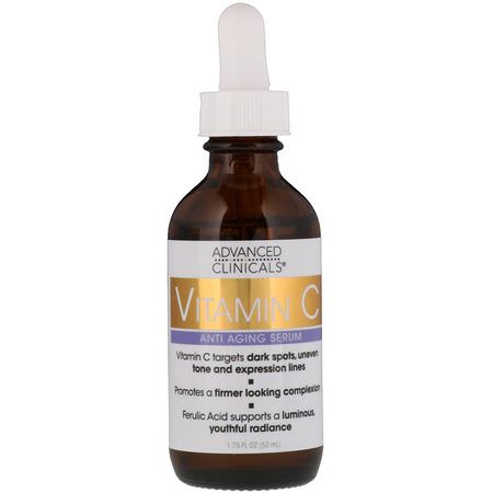 Advanced Clinicals Anti-Aging Firming Vitamin C Beauty - 維生素C, 緊緻, 抗衰老, 血清