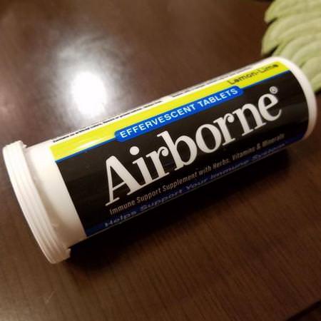AirBorne Vitamin C Formulas Cold Cough Flu - 流感, 咳嗽, 感冒, 維生素C