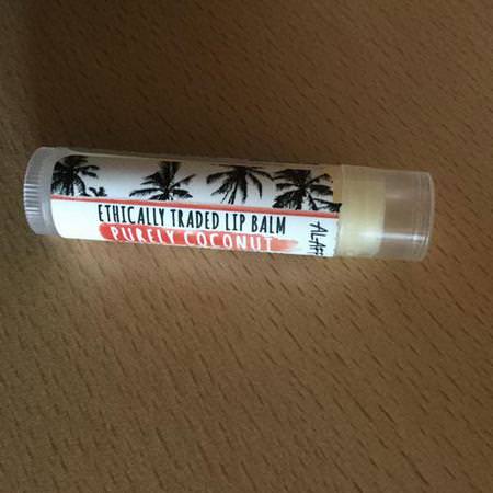 Alaffia, Everyday Coconut, Ethically Traded Lip Balm, Purely Coconut, 0.15 oz (4.25 g)