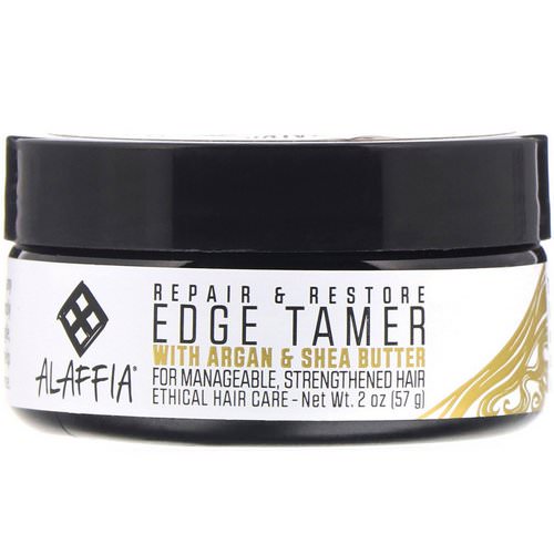 Alaffia, Repair & Restore, Edge Tamer with Argan & Shea Butter, 2 oz (57 g) Review