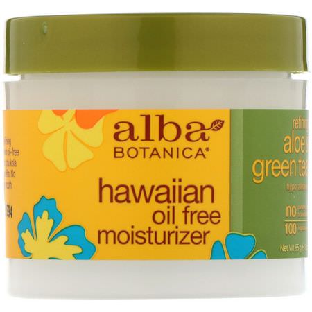 Alba Botanica Face Moisturizers Creams Green Tea Skin Care - 綠茶護膚霜, 面霜, 面部保濕劑, 美容