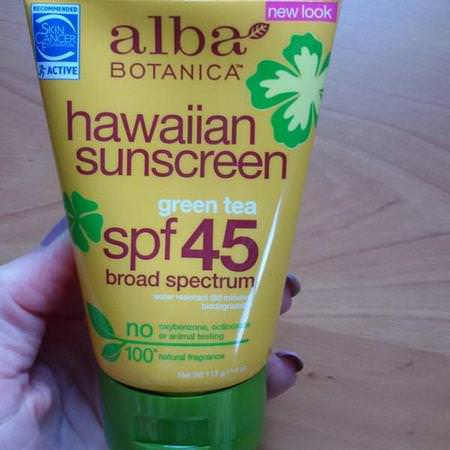 Alba Botanica Body Sunscreen - 身體防曬霜, 沐浴