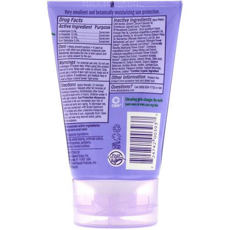 身體防曬霜: Alba Botanica, Soothing Sunscreen, SPF 45, Pure Lavender, 113 g (4 oz)