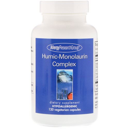 Allergy Research Group, Humic-Monolaurin Complex, 120 Vegetarian Capsules Review