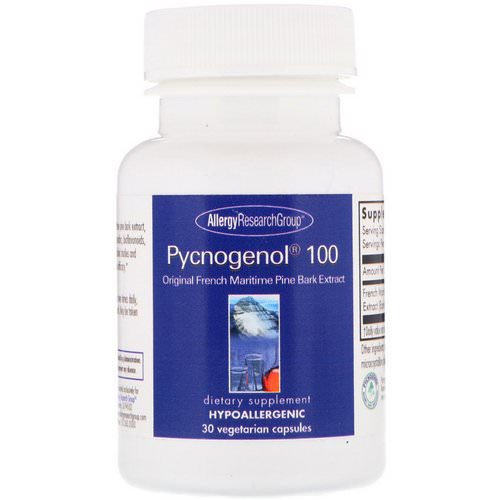 Allergy Research Group, Pycnogenol 100, 30 Vegetarian Capsules Review