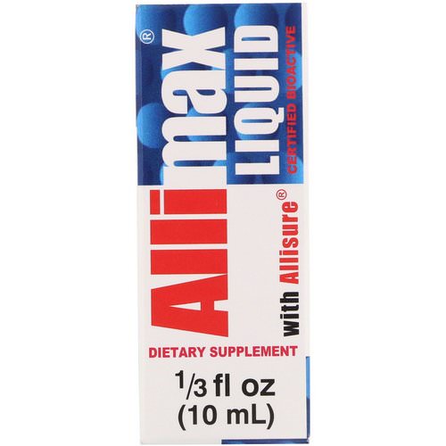 Allimax, Liquid with Allisure, 1/3 fl oz (10 ml) Review