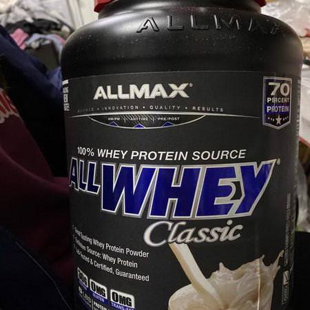 ALLMAX Nutrition Whey Protein Blends Condition Specific Formulas - 乳清蛋白, 運動營養