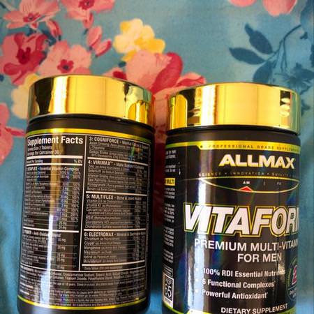 ALLMAX Nutrition Multivitamins Men's Multivitamins - 男人的多種維生素, 男人的健康, 多種維生素, 補充劑