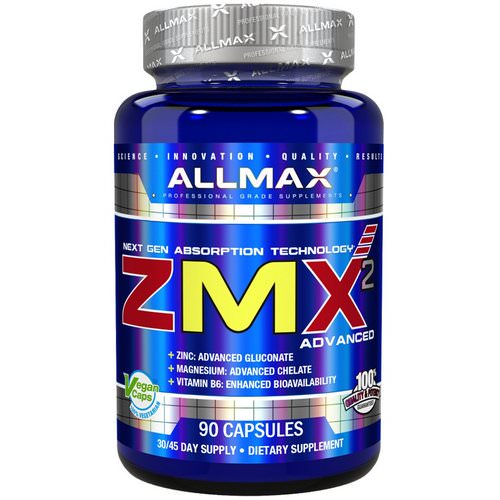 ALLMAX Nutrition, ZMX2 High-Absorbtion Magnesium Chelate, 90 Capsules Review