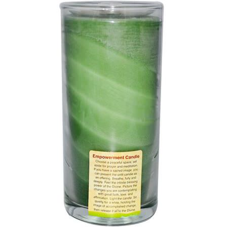 蠟燭, 家庭香水: Aloha Bay, Chakra Energy Candle, Healing, Lavandin • Orange • Tangerine, 11 oz
