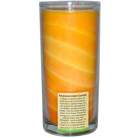 蠟燭, 家庭香水: Aloha Bay, Chakra Energy Candle, Love (Svadhi - shthana), 11 oz