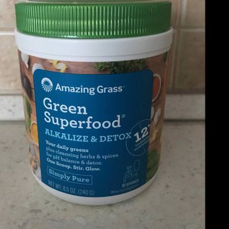 Amazing Grass Greens Superfood Blends Detox Cleanse - 清潔, 排毒, 超級食品, 綠色食品