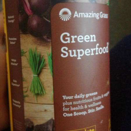 Amazing Grass Greens Superfood Blends Cacao - 可可, 超級食品, 綠色食品, 補品