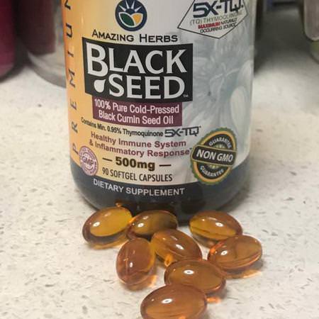 Amazing Herbs Black Seed - 黑種子, 順勢療法, 草藥