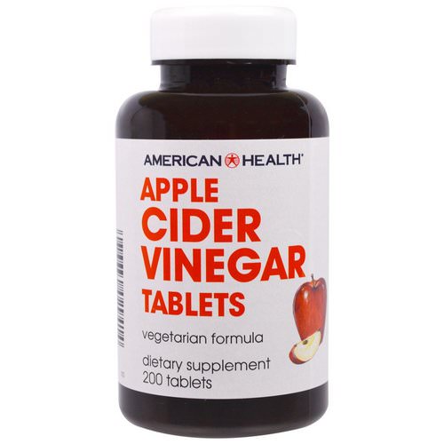 American Health, Apple Cider Vinegar Tablets, 200 Tablets Review