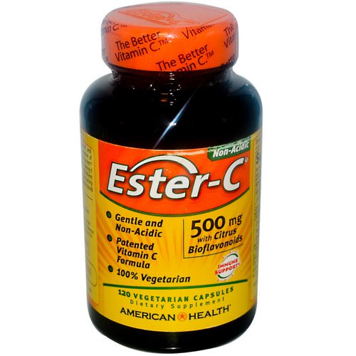 American Health, Ester-C, 500 mg, 120 Veggie Caps Review