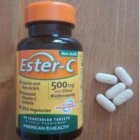 American Health, Ester-C, 500 mg, 225 Veggie Tabs