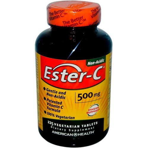 American Health, Ester-C, 500 mg, 225 Veggie Tabs Review