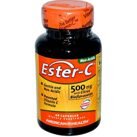 American Health Ester-C Cold Cough Flu - 流感, 咳嗽, 感冒, Ester-C