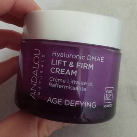 Andalou Naturals Face Moisturizers Creams Hyaluronic Acid Serum Cream