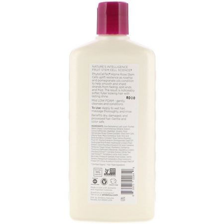 洗髮, 護髮: Andalou Naturals, Shampoo, Color Care, For Infused Moisture, 1000 Roses Complex, 11.5 fl oz (340 ml)