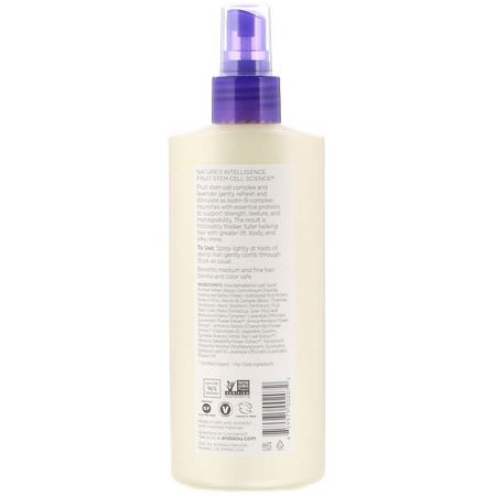 頭髮噴霧, 髮型設計: Andalou Naturals, Style Spray, Full Volume, Lavender & Biotin, 8.2 fl oz (242 ml)