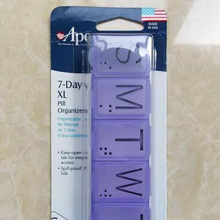 Apex Pill Organizers - 藥丸整理器, 急救, 藥品櫃, 浴室
