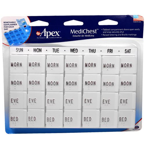 Apex, MediChest, Vitamin and Medication Organizer Review