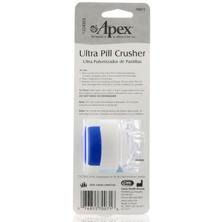 破碎機, 藥丸分離器: Apex, Ultra Pill Crusher