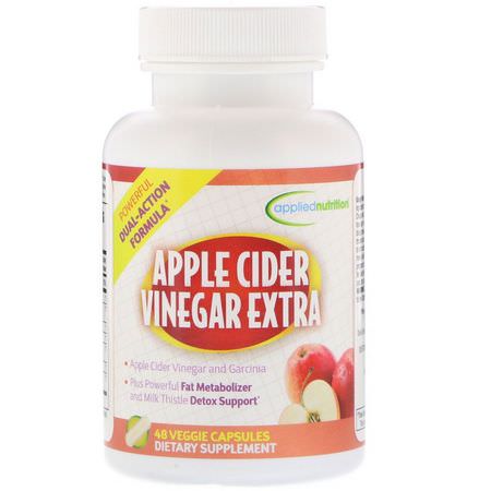 appliednutrition Apple Cider Vinegar Detox Cleanse - 清潔, 排毒, 蘋果酒醋, 重量
