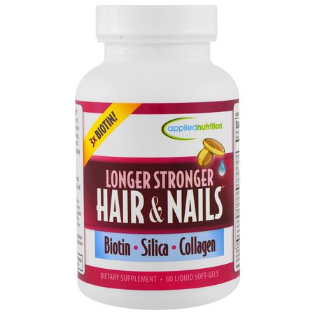 appliednutrition Hair Skin Nails Formulas - 指甲, 皮膚, 頭髮, 補品