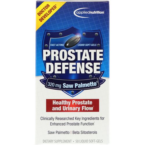 appliednutrition, Prostate Defense, 50 Liquid Soft-Gels Review
