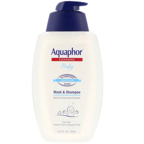 Aquaphor, Baby, Wash & Shampoo, Fragrance Free, 25.4 fl oz (750 ml) Review