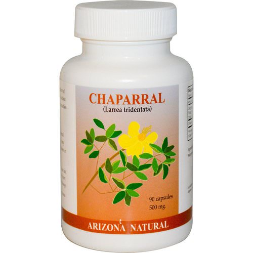 Arizona Natural, Chaparral, Larrea Tridentata, 500 mg, 90 Capsules Review