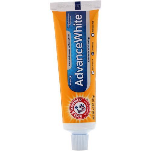 Arm & Hammer, Advance White, Extreme Whitening Toothpaste, Clean Mint, 4.3 oz (121 g) Review