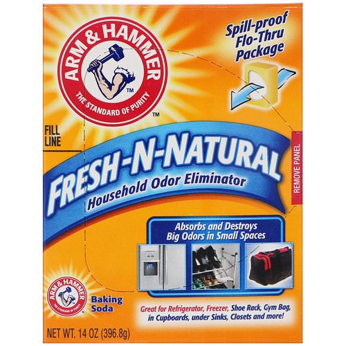 Arm & Hammer, Fresh-n-Natural Household Odor Eliminator Baking Soda, 14 oz (396.8 g) Review