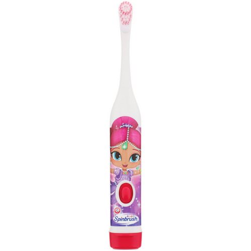 Arm & Hammer, Kid's Spinbrush, Shimmer & Shine, Soft, 1 Battery Powered Toothbrush Review