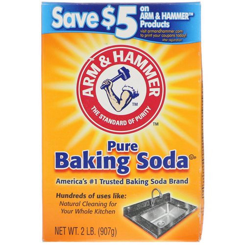 Arm & Hammer, Pure Baking Soda, 2 lb (907 g) Review
