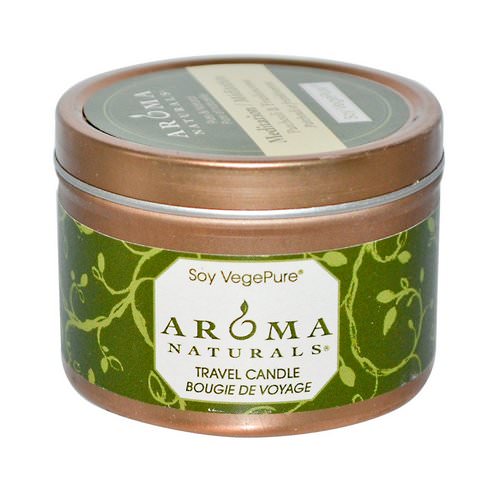 Aroma Naturals, Soy VegePure, Travel Candle, Meditation, Patchouli & Frankincense, 2.8 oz (79.38 g) Review