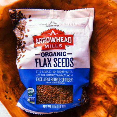 Arrowhead Mills Flax Seed Supplements Flax Seeds - 亞麻籽, 堅果, 亞麻籽補品