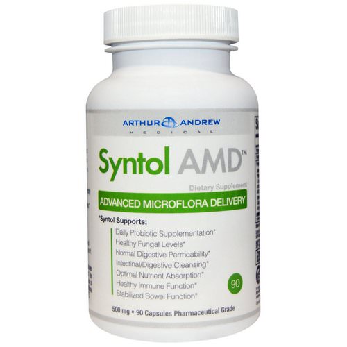 Arthur Andrew Medical, Syntol AMD, Advanced Microflora Delivery, 500 mg, 90 Capsules Review