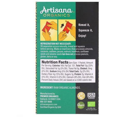 Artisana Almond Butter - 杏仁醬, 果醬, 果醬, 黃油