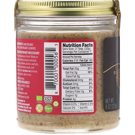 蜜餞, 塗抹醬: Artisana, Organics, Raw Pecan Butter, 8 oz (227 g)